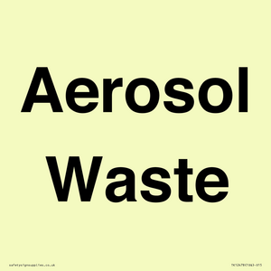 Aerosol Waste